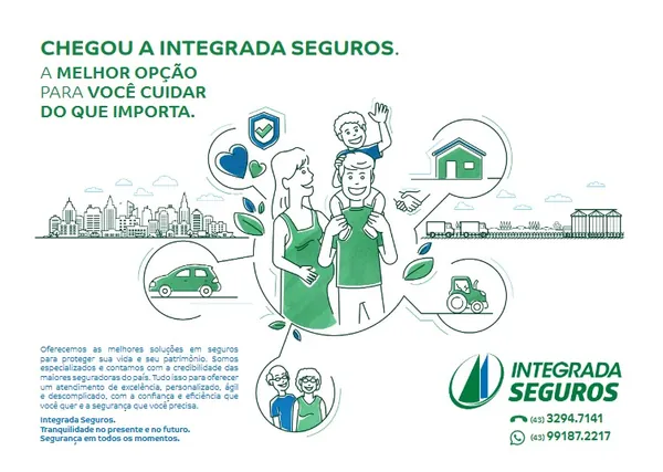 INTEGRADA: Cooperativa inicia operações na área de seguros 