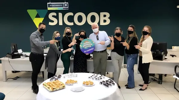 SICOOB SUL: Cooperado ganha R$ 20 mil na campanha Poupança Premiada