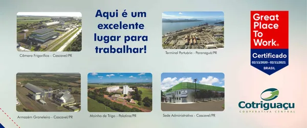 COTRIGUAÇU: Selo de qualidade GPTW é conquistado pela primeira vez