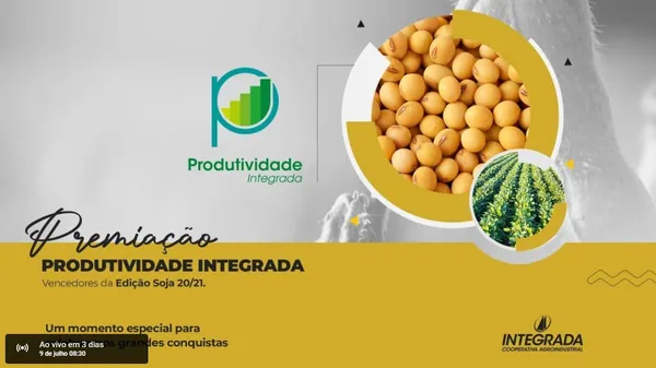 INTEGRADA I: Cooperativa divulga resultado do Programa de Produtividade de Soja 2020/2021