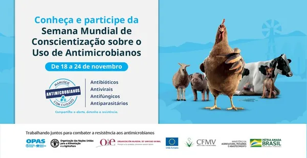 SEMANA DE CONSCIENTIZAÇÃO Campanha mundial alerta para os cuidados no uso de antimicrobianos