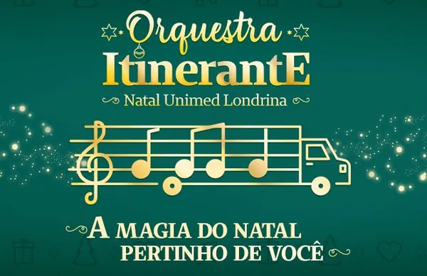 UNIMED LONDRINA: Cooperativa promove II Orquestra Itinerante com clássicos de Natal