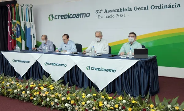 CREDICOAMO: Cooperativa tem ativo total administrado de R$ 4,33 bilhões e sobra líquida de R$ 113,42 milhões