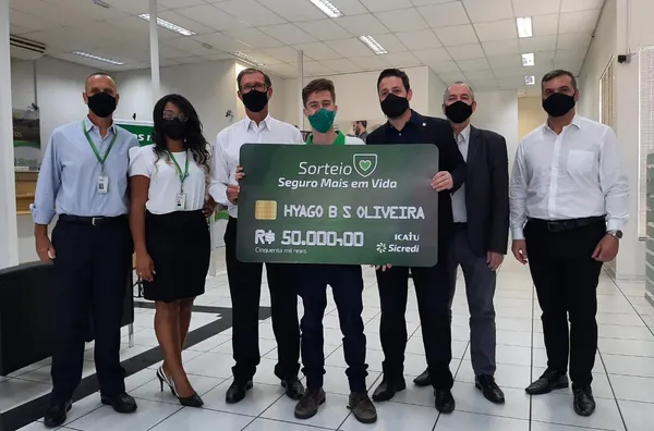 SICREDI FRONTEIRAS: Premiação de R$ 50 mil é entregue a associado de Itu (SP)