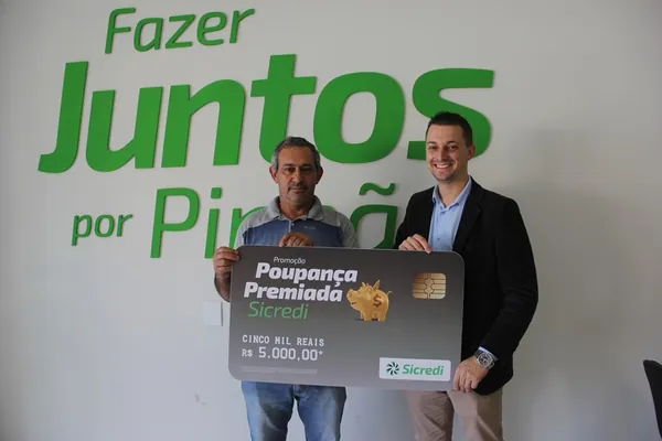 SICREDI: Campanha de incentivo à poupança já premiou mais de 60 poupadores em 2022