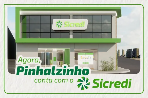 SICREDI FRONTEIRAS: Agência é inaugurada em Pinhalzinho (SP)