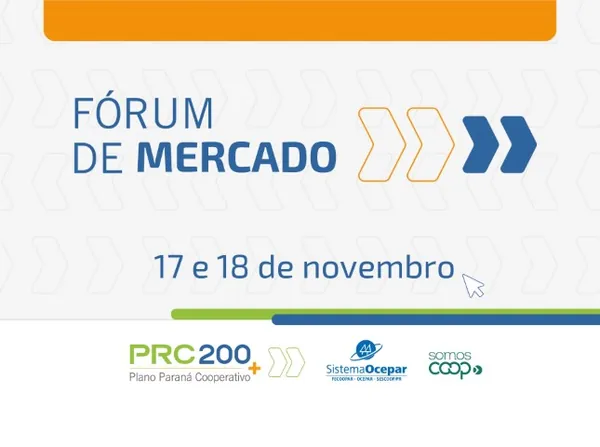 FÓRUM DE MERCADO: Evento vai discutir tendências de consumo, conjuntura macroeconômica, logística e mercados internacionais, entre outros temas