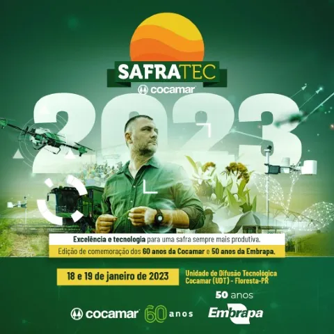 COCAMAR: Safratec 2023 será dias 18 e 19 de janeiro