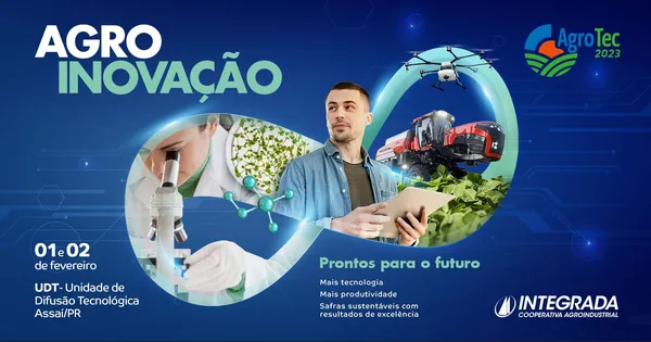 INTEGRADA: AgroTec 2023, evento técnico de maior expressão será 100% presencial 