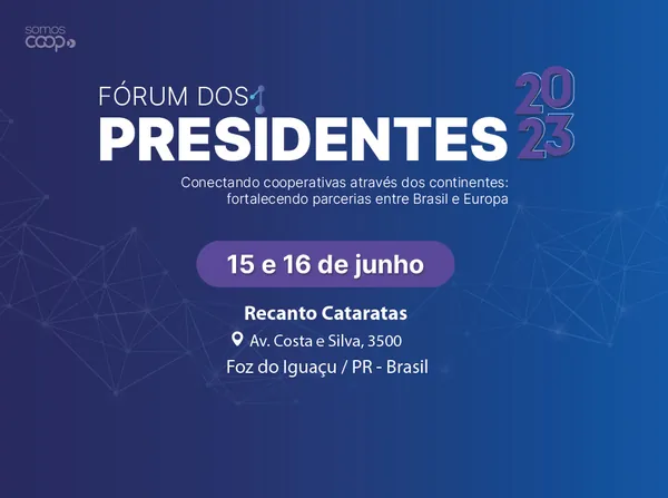 FÓRUM DOS PRESIDENTES: Intercooperação entre cooperativas do PR e da Europa será um dos temas em pauta 