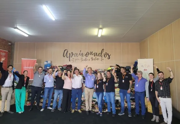 COOPAVEL: Campanha de Inverno arrecada 7,7 mil itens e atende três entidades assistenciais