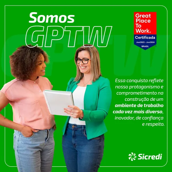 CRÉDITO: Sicredi Vale do Piquiri é reconhecido como uma das melhores empresas para trabalhar