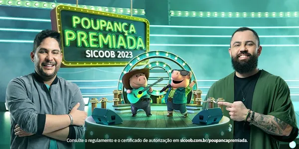 CRÉDITO: Sicoob inicia campanha Poupança Premiada e participantes concorrem a prêmios diariamente 