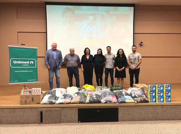 SAÚDE: Unimed Londrina conclui campanha de arrecadação para o Projeto Street Store