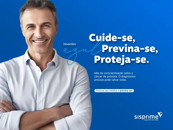 CRÉDITO: Sisprime do Brasil inicia campanha do Novembro Azul