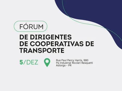 FÓRUM: Dirigentes das cooperativas do ramo transporte do PR se reúnem nesta terça-feira, em Astorga