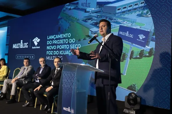 INFRAESTRUTURA: Novo Porto Seco de Foz do Iguaçu vai dobrar movimentação de cargas na tríplice fronteira
