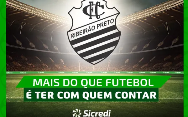 CRÉDITO: Sicredi firma patrocínio com o Comercial Futebol Clube, de Ribeirão Preto (SP)