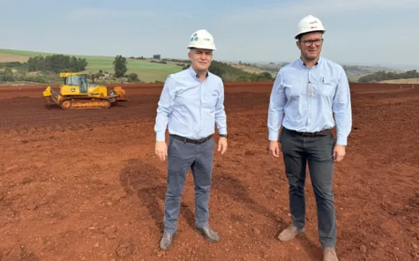 Coamo inicia obras do novo entreposto em Campina da Lagoa, no Paraná
