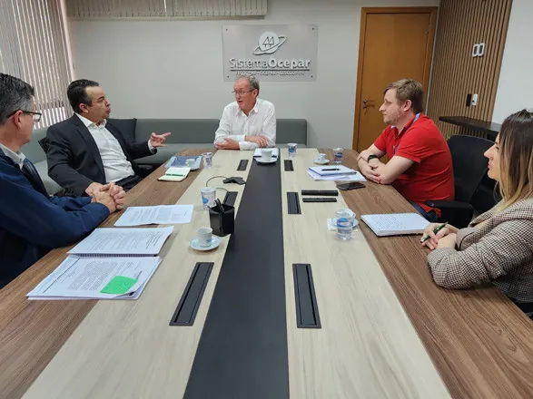 Novo presidente do Simepar visita Sistema Ocepar e propõe parceria