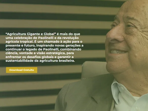 Livro conta a trajetória do ministro Alysson Paolinelli