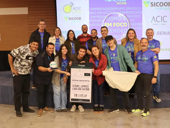 Conexão Sicoob chega ao fim, com a participação de 60 alunos do Senai