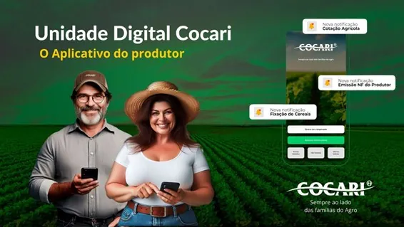 Cocari Inicia emissão de Nota Fiscal do Produtor em agosto com o Aplicativo da Unidade Digital