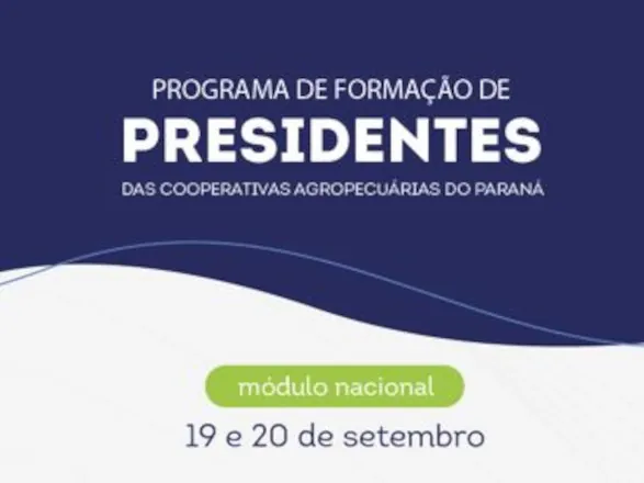 Programa de Formação de Presidentes começa nesta quinta-feira