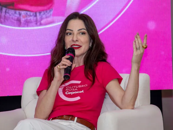 Campanha Outubro Rosa Copacol é lançada por Ana Paula Padrão