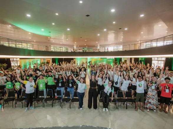 Cooperativistas mirins celebram troca de experiências e de conhecimento em encontro estadual 