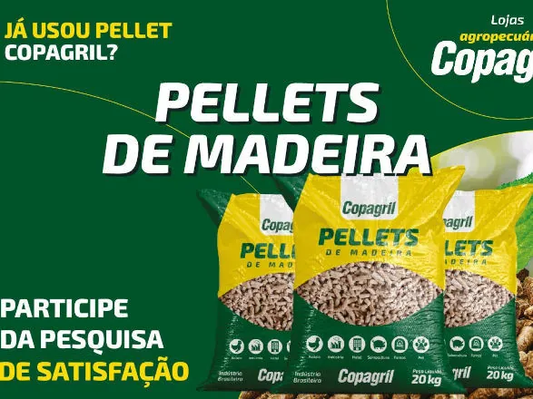 Copagril realizará pesquisa de satisfação sobre sua produção de pellets