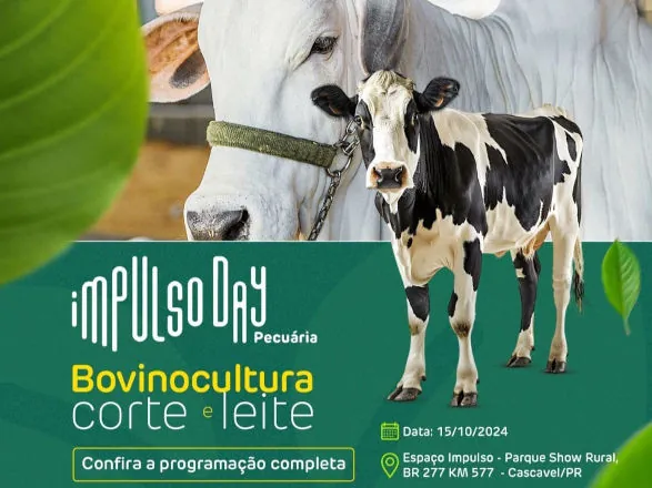 Impulso Day traz inúmeras novidades para a pecuária, na terça-feira 