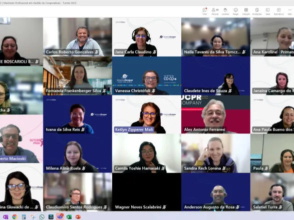 Sescoop/PR promove live de apresentação do Mestrado Profissional em Gestão de Cooperativas 