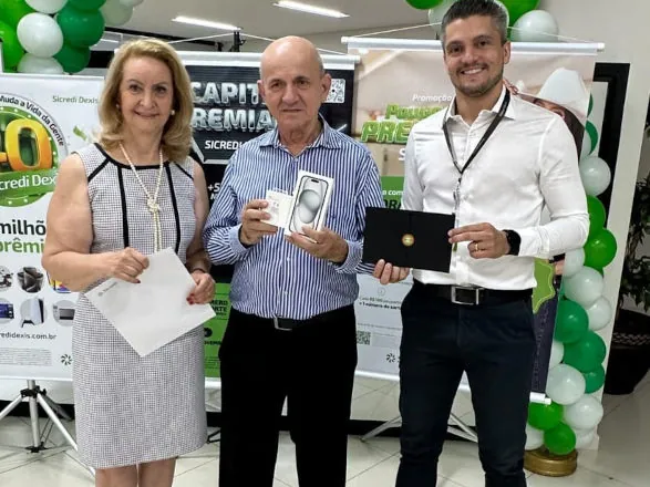 Em Paranavaí, Campanha União Solidária entrega prêmio para ganhador 
