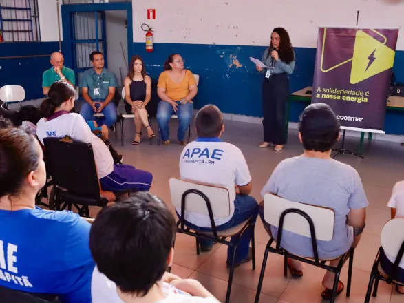 Apae de Jaguapitã (PR) também recebe sistema de energia solar doado pela Cocamar