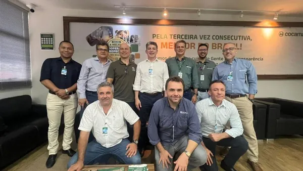 Cocamar recebe a visita de dirigentes da Ourofino Agrociência