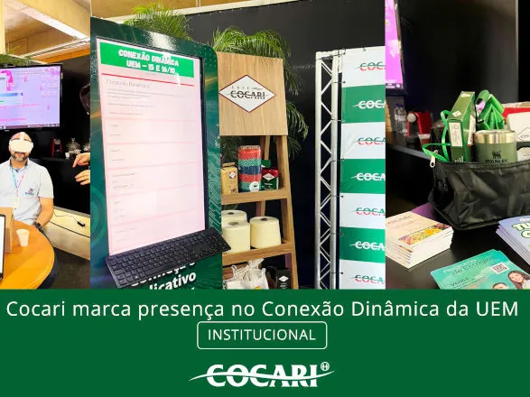 Cocari marca presença no evento Conexão Dinâmica, promovido pela UEM