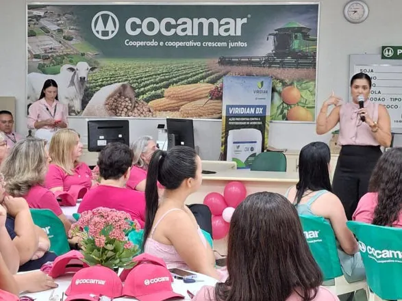 Cocamar reúne mulheres em Floresta para uma reflexão sobre a prevenção do câncer da mama
