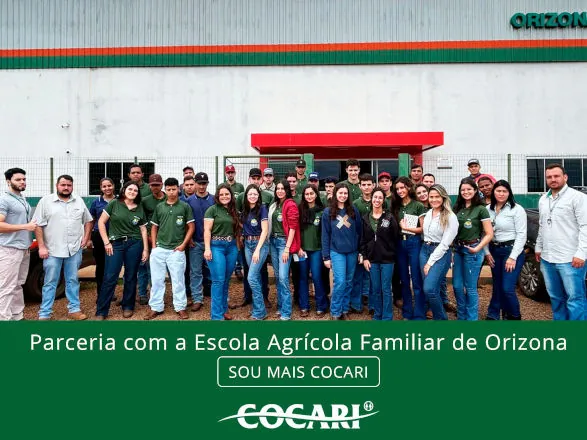 Parceria com a Escola Agrícola Familiar de Orizona (GO): Investindo na Educação do Campo