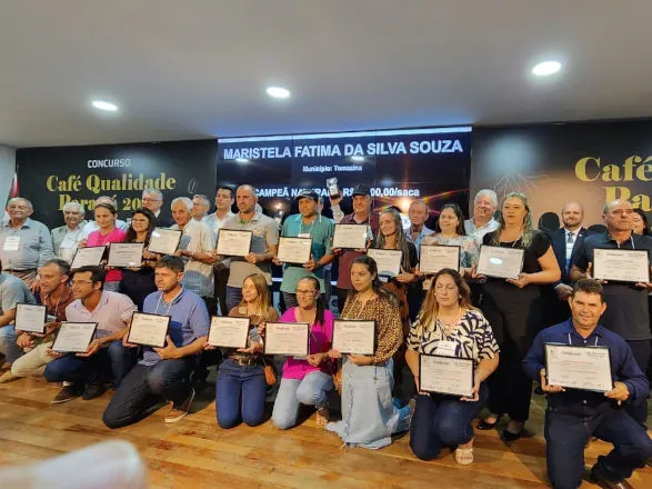 Conhecidos os vencedores da 22ª edição do Café Qualidade Paraná 2024