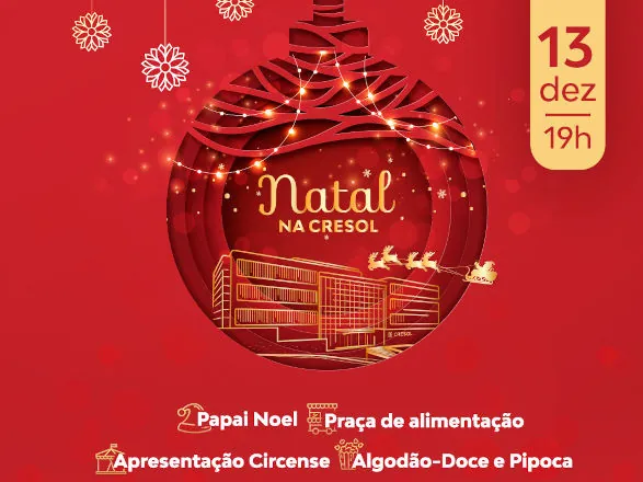 Natal na Cresol está chegando 
