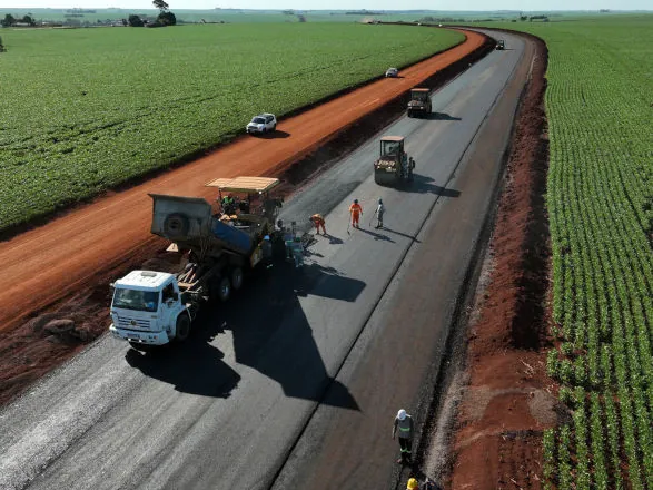 Obras do contorno viário de Palotina aproximam-se de 20%