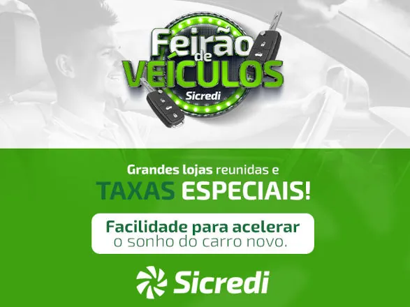 Feirão de Veículos Sicredi oferece três dias com condições especiais em Umuarama 