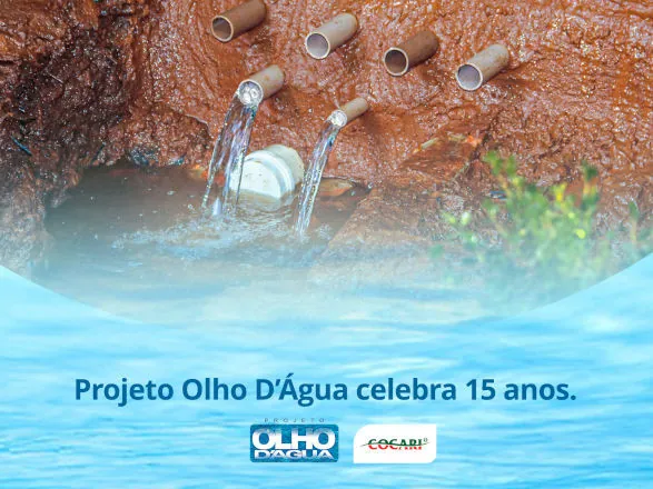 Projeto Olho D’Água: 15 anos promovendo impactos positivos social e ambiental