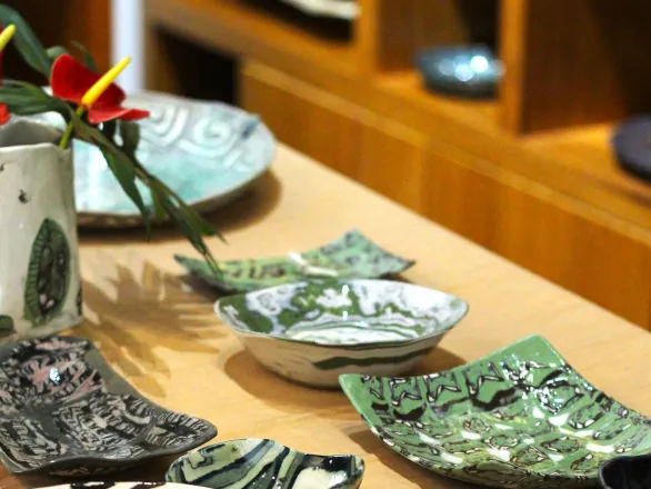 Espaço Dexis recebe exposição de Cerâmica até sexta-feira