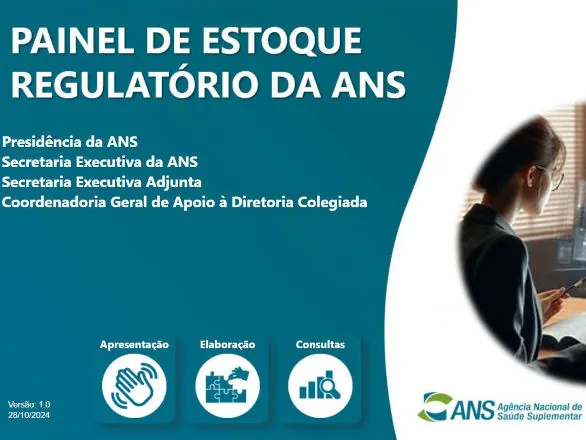 ANS lança painel dinâmico sobre estoque regulatório do setor de planos de saúde