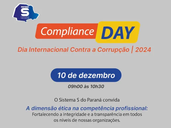 Compliance Day será realizado no auditório do Sistema Ocepar