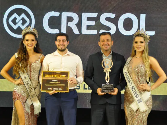 Cresol é a Marca Mais Lembrada no prêmio Destaques do Ano