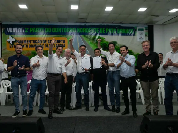Governador anuncia novo contorno e início das obras de concreto da PRC-280 em Pato Branco