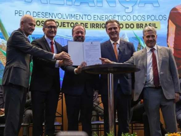 Mapa, MME e MIDR assinam Acordo de Cooperação Técnica para integração entre agricultura irrigada e segurança energética